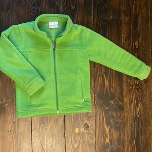 Green Columbia Zip-up